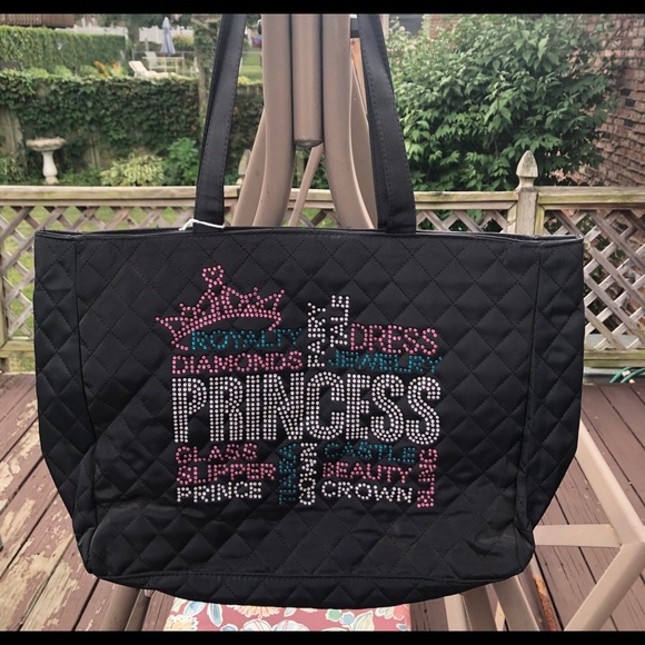 Large Rhinestone Handbag Hand placed stones - Picture 1 of 7